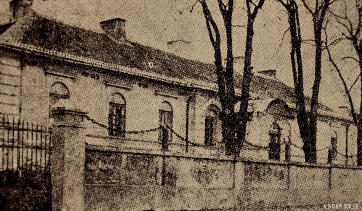 The Izaak Fogel Jewish Hospital in Płock (source: "Plotzk (Płock). A History of an Ancient Jewish Community in Poland", ed. by Eliyahu Eisenberg) 